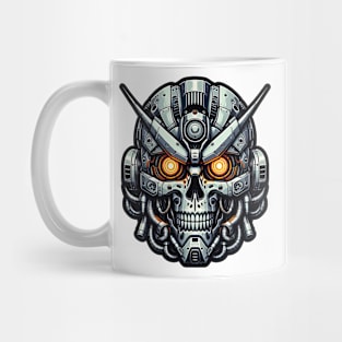 Biomech Skull S01 D46 Mug